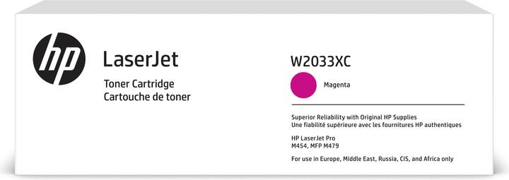Actual product image HP 415X Mgn Contract LaserJet Toner Crtg - 6000 pages - magenta - 1 unit(s) (M)