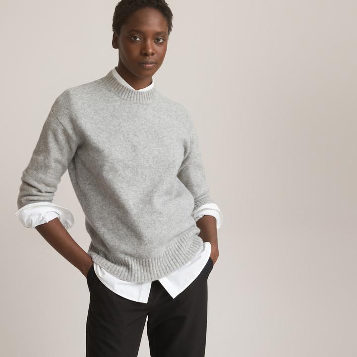Immagine prodotto La Redoute Collections Maglia con scollo rotondo (S)