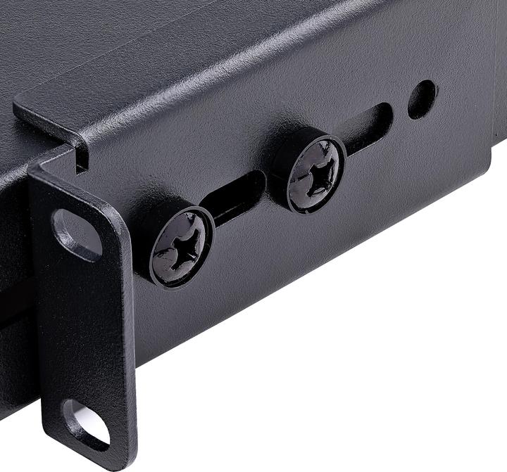 Immagine prodotto StarTech Ripiano regolabile 1U per server rack/cabinet fino a 113 kg - Scaffale per server 1U ventilato
