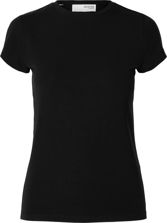 Selected Femme Slim Fit T-Shirt mit Rundhalsausschnitt (L)