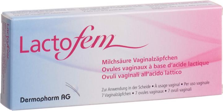 Produktbild Lactofem Milchsäure Vaginalzäpfchen (193.20 ml, Vaginalzäpfchen)