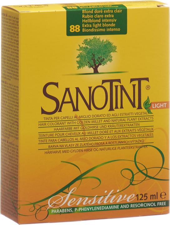 Sanotint Sensitive Light Haarfarbe 88 hellblond intensiv (88 hellblond intensiv)