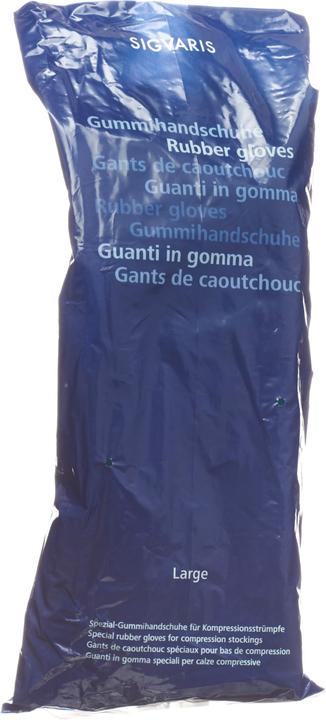 Produktbild Sigvaris Gummihandschuhe L 9 mit Noppen (L)