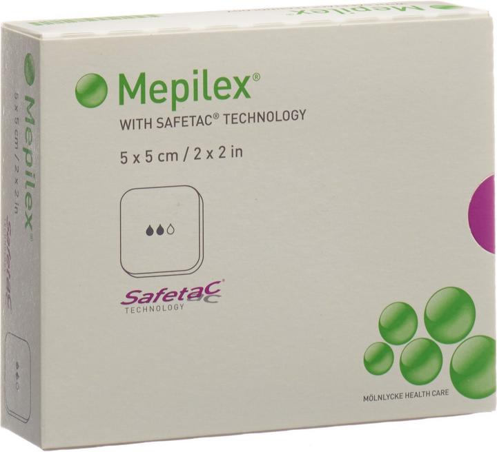 Produktbild Mepilex Schaumverband Safetac 5x5cm Silikon (2 x)