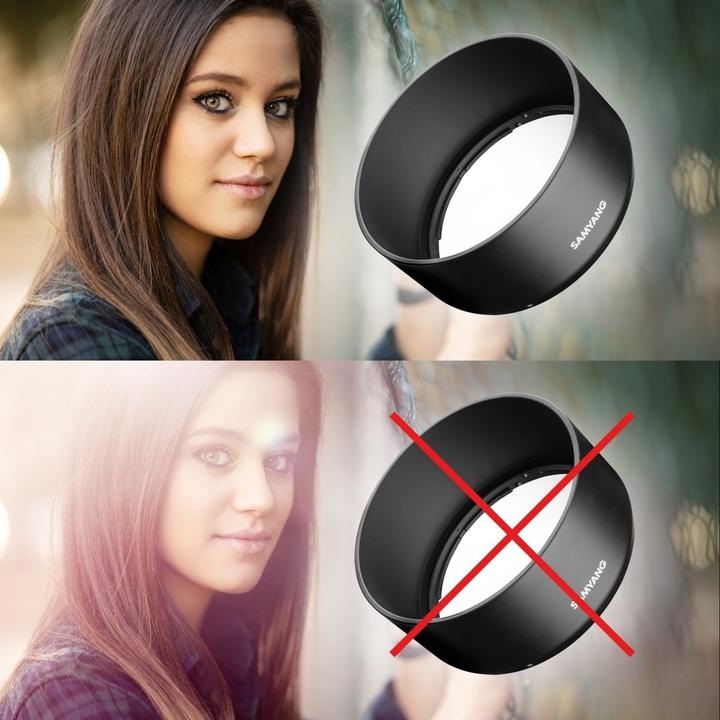 Produktbild Samyang Gegenlichtblende für AF 85/F1,4 Canon EF