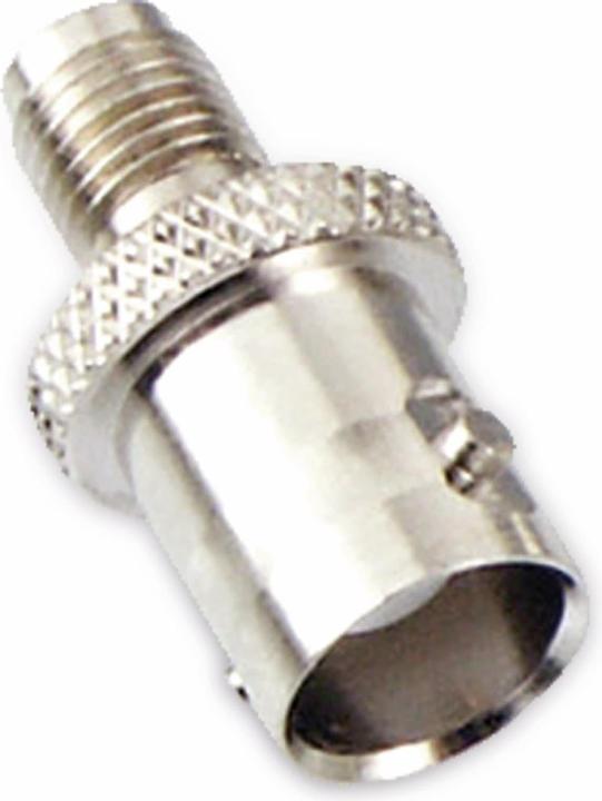 Actual product image Goobay SMA female>BNC female-Gold contacts