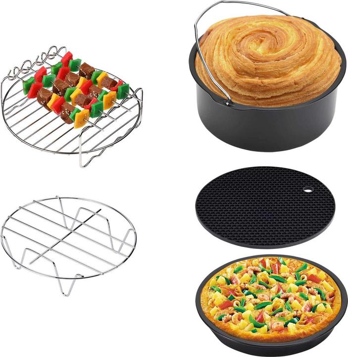 Produktbild Monzana Heissluftfritteusen Set 9-tlg.