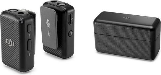 Actual product image DJI Mic Microphone 2-channel wireless system with earphones