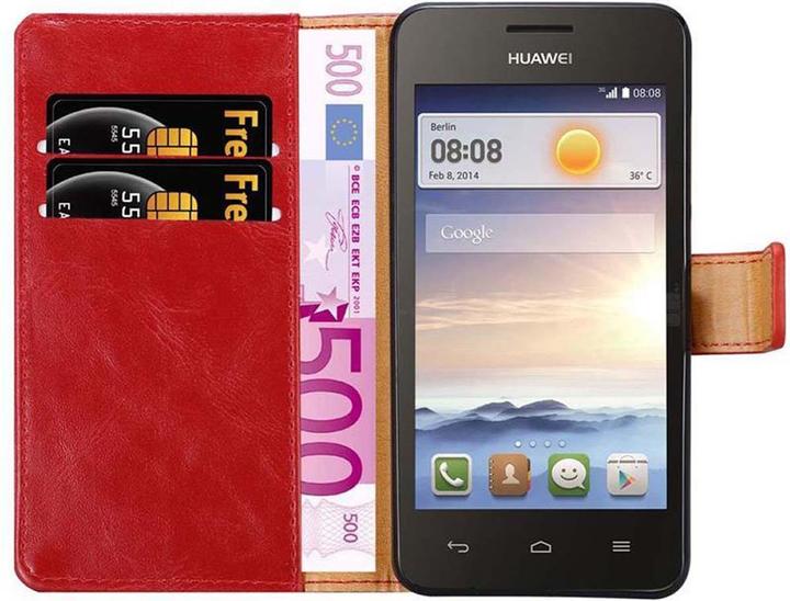 Actual product image Cadorabo Book Luxury Cover (Huawei Ascend Y330)