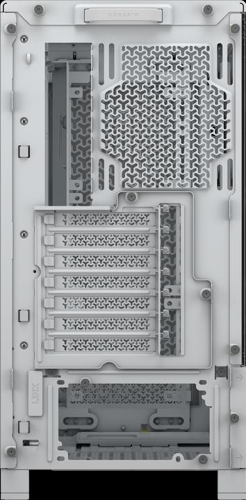 Actual product image Corsair 4000D FRAME WHITE MID CASE (Mini-ITX, ATX, E-ATX, mATX)