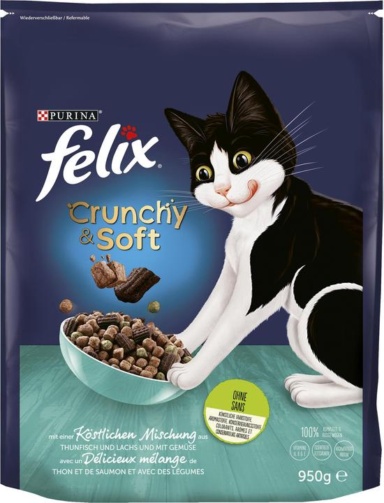 Felix Crunchy & Soft (Adult, 1 Stk., 950 g)