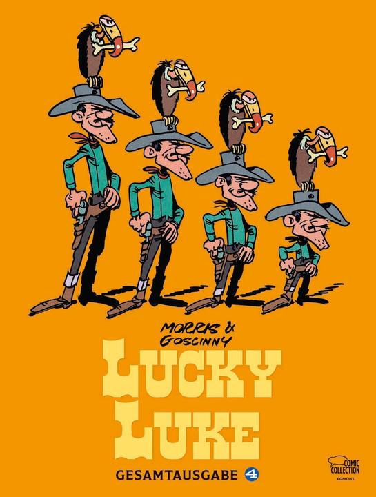 Image du produit Lucky Luke - Gesamtausgabe 04 (Allemand, Morris, Michael Hein, René Goscinny, Horst Berner, Gudrun Penndorf, 2023)