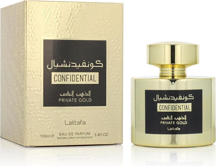 Lattafa Perfumes Confidential Private Gold (Eau de Parfum, 100 ml)