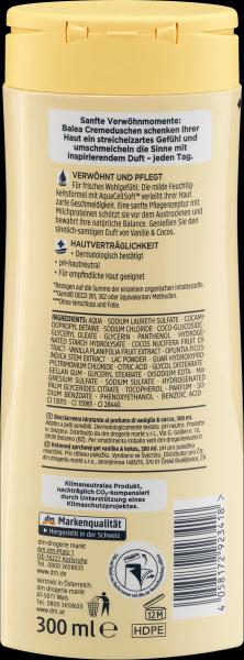 Produktbild dm Balea Cremedusche Vanille und Cocos (300 ml)