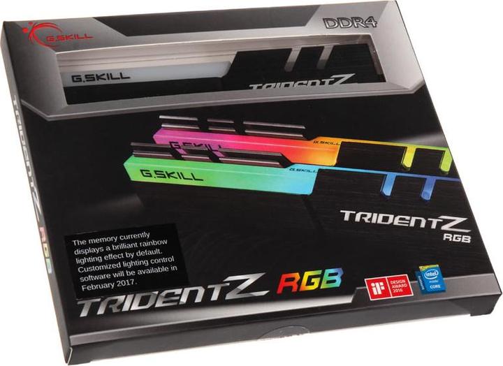 Produktbild G.Skill Trident Z RGB (2 x 8GB, 3200 MHz, DDR4-RAM, DIMM)