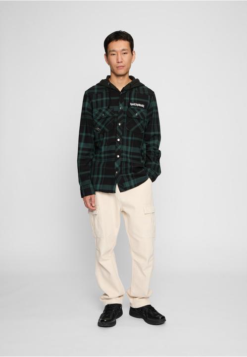 Produktbild Brandit Iron Maiden Checkshirt Sweathood Eddy - 192207 (L)