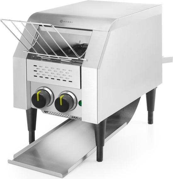 Hendi Durchlauf Toaster Edelstahl einzeln 230V 1340W