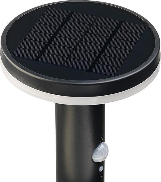 Image du produit Lunartec Lot de 2 lampes d'allée solaires LED Premium avec veilleuse (IP44)