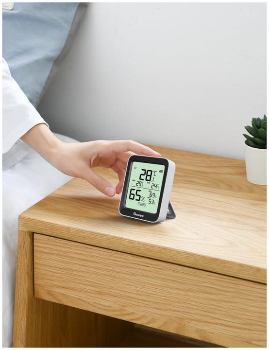 Actual product image Govee Bluetooth Thermometer Hygrometer with Screen
