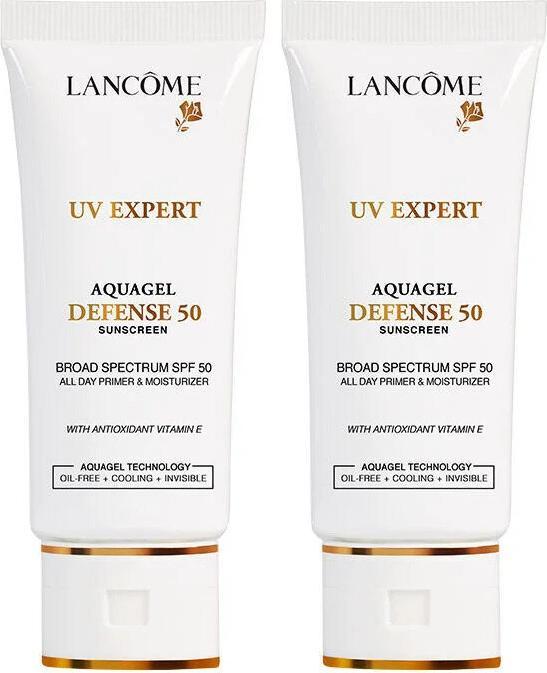 Actual product image Lancôme Lancome Set Duo Uv Expert Defense Moisturizing Sunscreen Cream Spf 50 - 2 Pieces Of 30 Ml (Suntan cream, SPF 50, 30 ml)