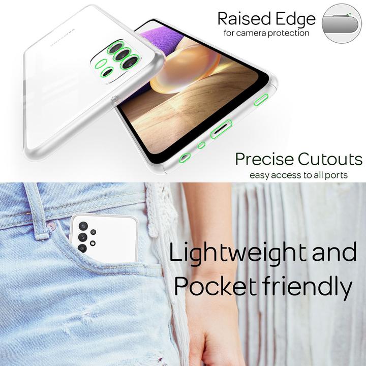 Immagine prodotto Nalia Custodia per cellulare a 360 gradi (Samsung Galaxy A32 5G)