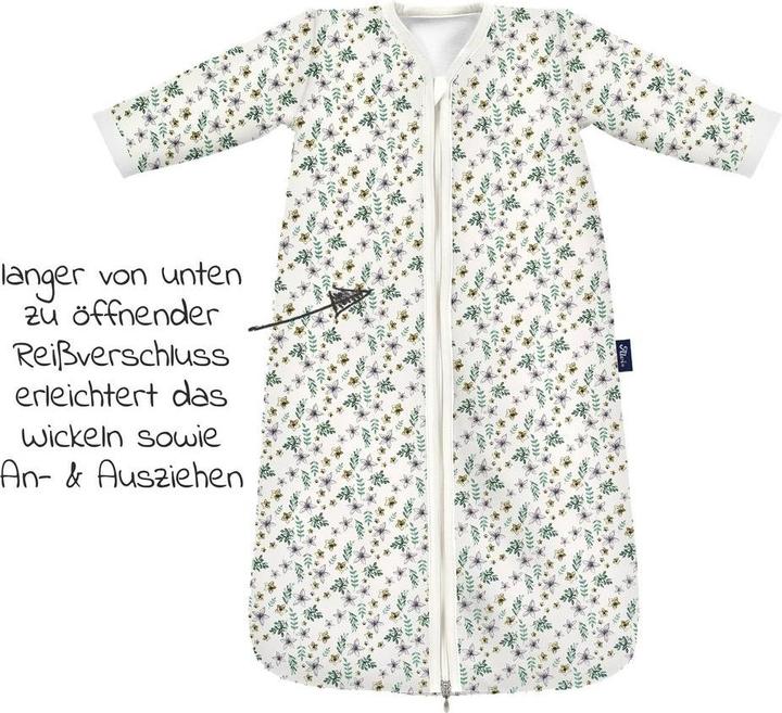 Actual product image Alvi Sleeping bags Summer sleeping bag Tracksuit made from organic cotton - Petit (0.5 TOG)