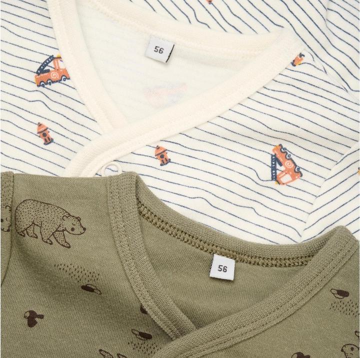 Immagine prodotto Pippi Set di 2 tutine Verde Lichene Profondo Gr. 56 (56)