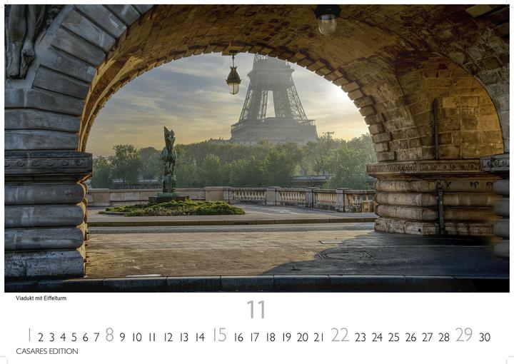 Actual product image Paris 2026 S 24x35cm (24 x 35 cm, German)