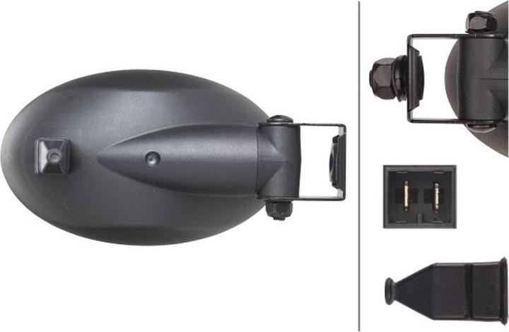 Actual product image Hella Halogen worklights for CASE