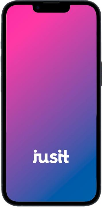 Actual product image jusit iPhone 14 (128 GB, Black, 6.10", 12 Mpx, B / Very good)