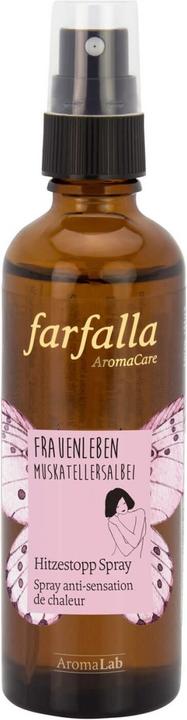 Produktbild Farfalla Frauenleben - Muskatellersalbei Hitzestopp Spray (Körpercreme, 75 ml)