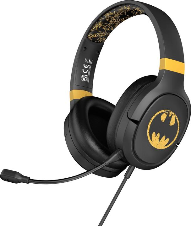 OTL Tecnologie DC Comics DC0885 Cuffie & Auricolare Wired Headband Gaming Nero, Giallo (Cablato)
