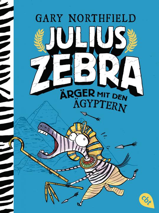 Produktbild Julius Zebra - Ärger mit den Ägyptern (Deutsch, Gary Northfield, Friedrich Pflüger, 2021)