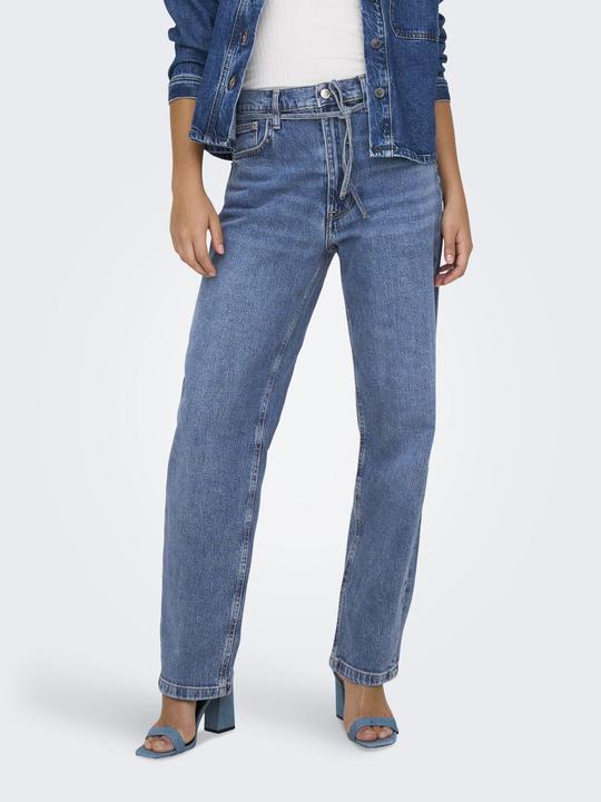 Produktbild Only ONLGYPSY Hohe Taille Gerade geschnittener Slim Fit Jeans Straight-Fit jeans (W27/L32)