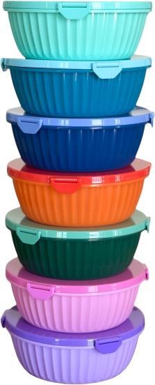 Produktbild Yumbox Poke Bowl Schüssel Schale mit 3-teiligem Teiler, Maui Purple