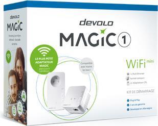 Productafbeelding Devolo Magic 1 WiFi mini Starter Kit - 300 Mbps - BE (1200 Mbit/s)