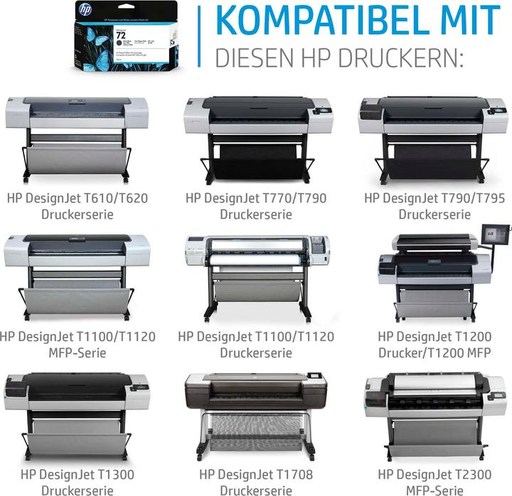 Actual product image HP 72 (GY)