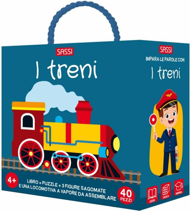 Produktbild Sassi Q-box. Züge (40 Teile)