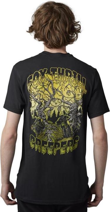 Actual product image Fox Tee 23 Thrillest Ss Prem Blk S (S)