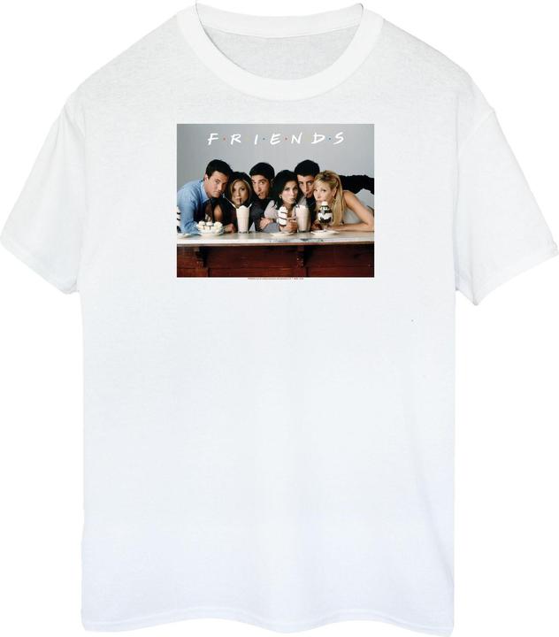 Friends Group Photo Milkshakes TShirt (XL)