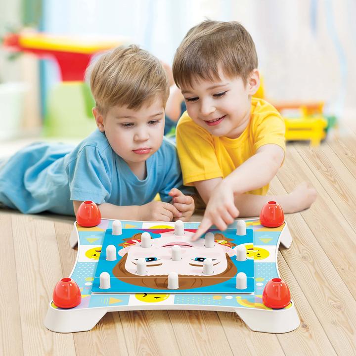 Actual product image Quercetti Make a face puzzle (36 pieces)