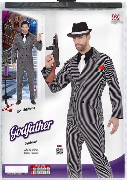 Actual product image Widmann Costume Mafia Gangster (S)