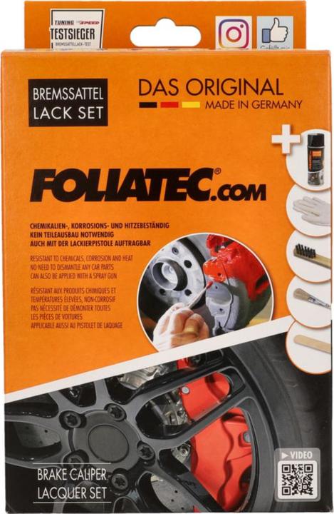 Image du produit Foliatec Peinture pour étrier de frein