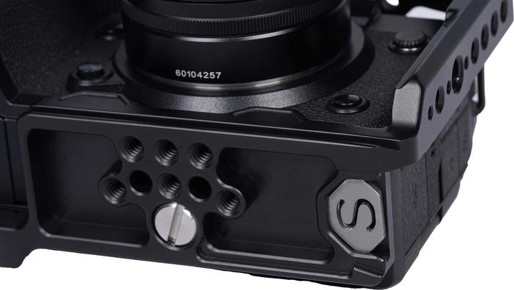 Actual product image Sirui SCH-S5M2 Full Camera Cage Kit for Panasonic LUMIX S5II/S5IIX with handle