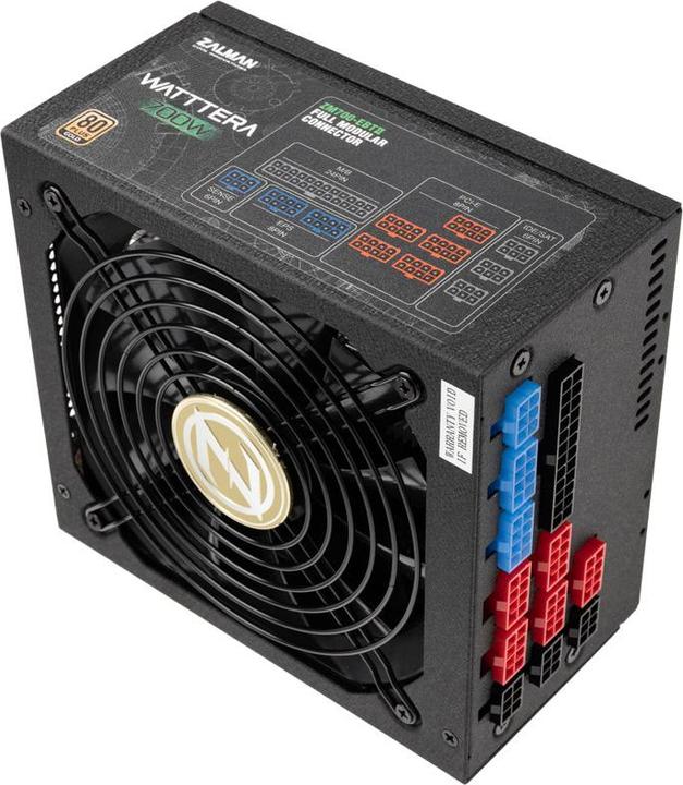 Produktbild Zalman ZM700-EBTII WATTTERA, 700 Watt 80 PLUS GOLD PSU, EU, Full Modular, Active PFC wi (700 W)
