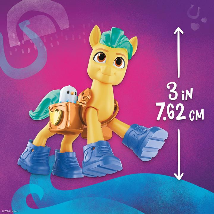 Produktbild My Little Pony Eine neue Generation Kristall-Abenteuer Hitch Trailblazer, 7,5 cm grosses Pony mit Üb