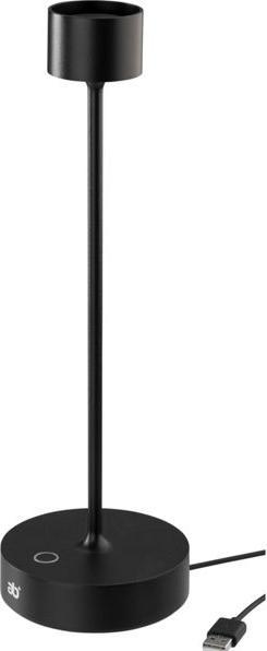 Actual product image Ab+ by Abert Saturno portable table lamp black