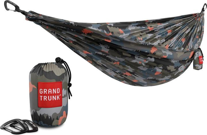 Actual product image Grand Trunk TrunkTech Double Hammock (urban camo)