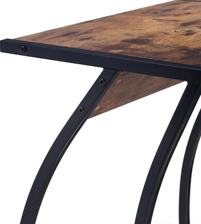 Actual product image Relaxdays corner desk (148 x 112 x 73 cm)