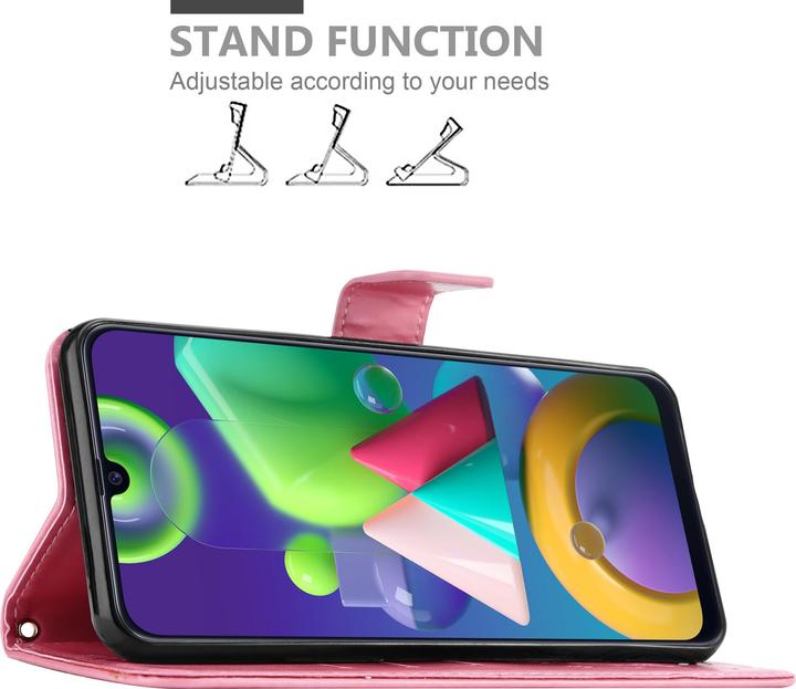 Produktbild Cadorabo Flower Book Cover (Samsung Galaxy M31)